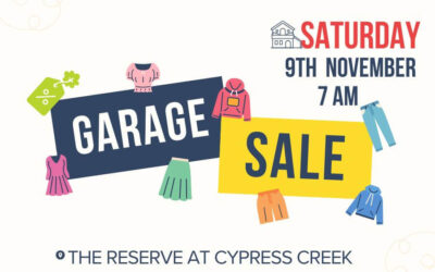 Fall Garage Sale 2024